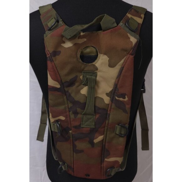 KMS 3L Military Tactical Hiking Hydration Dark Camo Holder For Bladder Backpack - Picture 1 of 6